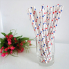 25pcs Star Paper Drinking Straws Biodegradable Drinking Straw Wedding Party