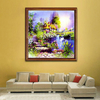 25x25cm DIY Dream Home Diamond Painting Home Decor Cross-stitch Kits
