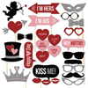 2727Pcs Photo CUPID Bling Mustache Stick Booth Wedding Prop Mask Props Wedding Party Decoration