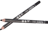 2Pcs Black Smooth Eyeliner Pencil Long Lasting Makeup Pen