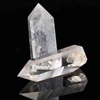 2pcs DIY Cryatl Natural Clear Quartz Crystal Wand Point Healing