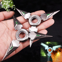2pcs Finger Spinner Fidget Focus Prop Dart Rotatable MINI Dart Cosplay Props 9 CM Stress Reliever