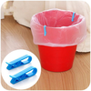 2pcs Garbage Can Waste Bin Trash Can Bag Clip Holder