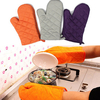 2PCS Kitchen Heat Resistant Cotton Glove Microwave Oven Pot Holder Baking BBQ Cooking Glove