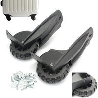 2pcs Removable Luggage Spinner Wheels Replacement American Tourister Trolley Luggage Cover