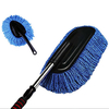 2Pcs Removable Telescopic Wax Nano Fiber Flat Wax Brush Car Dust Brush Household Cleaning Brushes