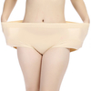 2XL-3XL Women Breathable Soft High Elastic Panties Polka Dot High Waist Underwear
