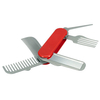 3 Colors 5 in 1 Multifunction Comb Mirror Set Salon Hair Care