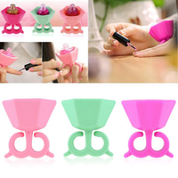3 Colors Nail Polish Bottle Holder DIY Manicure Tools Tips Varnish Stand