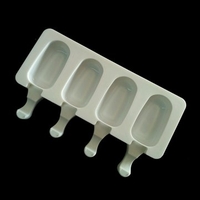 3 Grids Silicone Ice Cream Mold DIY Mousse Fondant Mold Freezer DIY Ice Cream Maker Summer