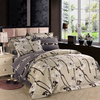 3 Or 4pcs Cotton Taffeta Legends Flower Reactive Printed Bedding Sets 4 Size