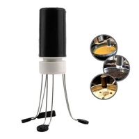 3 Speeds Cordless Stir Crazy Stick Blender Batter Mixer Automatic Eggs Beater Stirrer Home Kitchen A