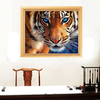 30 x 40cm 5D Chic Tiger DIY Diamond Painting Cross Stitch Rhinestone Embroidery Home Decor