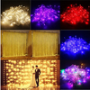 300 Led Window Curtain Icicle Lights String Fairy Light For Wedding Party Home Garden Decor