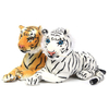 30cm Yellow White Plush Tiger Shaped Cute Pillow Home Sofa Party Decor Toys Gift