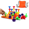 30PCS Peg Board Set Montessori Occupational Fine Motor Toy for Toddlers Pegboard