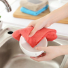 30x30cm Hanging Microfiber Wipes Kitchen Thickened Towel Cleaning Tools Dishcloth