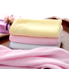 30x30cm Plain Bamboo Fiber Square Hand Towels Baby Wring Children Towel Remover Towel