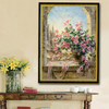 30x40cm 5D Pink Rose DIY Diamond Painting Needlework Rhinestone Cross-stitch Kit