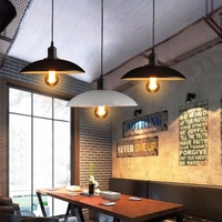 32cm Industrial Loft Vintage Ceiling Hanging Lamp Bar Living Room Coffee Shop Pendant Light