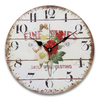 34cm Vintage Wall Clocks Antique Flavour Kitchen Retro Style Shabby Chic Home Cafe Decor