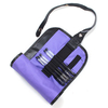 36 Holes Purple Cosmetic Bag Pencil Pen Case Wrap Pouch Bag Home Tools Holder Storage