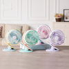 360 Degrees Rotatable Mini Clip USB Fan Portable Fruit Blower Rechargeable Smart Home Appliances
