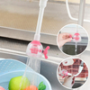 360° Rotary Filter Tap Water Economizer Adjustable Water Saving Shower Faucet Nozzle Extension
