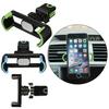 360° Rotating Car Air Vent Holder Stand Mount Adjustable Clip For iPhone 6S 50-80mm Cell Phone