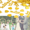 380Pcs Just married Heart Sequined Plastic Resin Wedding Throw Confetti Party Decoration Supplies