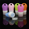 38ml Portable Silicon Empty Travel Lotion Refillable Bottles Bath Cream Shampoo Container Soft