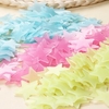 3cm 100PCS Colorful Fluorescent Glow Star Wall Sticker