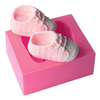 3D Baby Shoes Shaped Silicone Soap Mold Cake Decoration Fondant Cake Mold