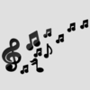 3D Decal Romantic Music Note DIY Mirror Wall Sticker Home Decor