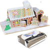 3D Gingerbread House Cookie Cutters Metal Stainess Steel Fondant Cake Mould Biscuit Mold Baking Tool