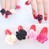 3D Magnet Cloth Flower Nail Art DIY Decoration Detachable