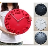 3D Number Dome Round Wall Clock Bell Home Modern Art Decor 4 Color