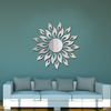 3D Removable Decal Sunflower DIY Mirror Wall Sticker Home Decor