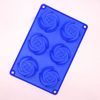 3D Rose Flowers Silicone Cake Fondant Mold Ice Cream Cookies Mold Mousse Cake Brim DIY Decorating