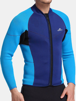 3MM Sexy Skinny Snorkeling Diving Outdoor Surfing Long Sleeves Suit Swimsuit for Men
