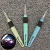 3Pcs 3 Colors LED Lighting Crochet Hook Household Knitting Needles Set I-J-K