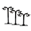 3pcs Black Clear Acrylic Tree Shaped Jewelry Display Holder