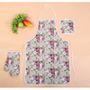 3pcs Kitchen Gift Set Cotton Twill Apron Oven Mitt Pot Holder Aprons Gloves