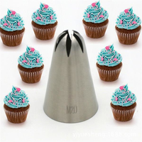 3pcs Large Size Rose Flower Cake Decorating Icing Tips Cupcake Nozzles Baking Decorations Bakeware