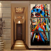 3Pcs Modern Abstract Canvas Painting Frameless