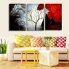 3PCS Unframed Abstract Canvas Wall Art Landscape Painting Wall Decor