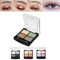 4 Colors Eye Shadow Palette Dark Light Pearl Shining Makeup Cosmetic