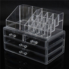 4 Drawers Acrylic Clear Makeup Organizer Cosmetic Display Nail Polish Storage Holder
