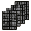 4 Styles Nail Art Image Stamp Plates Polish Stamping Template DIY Tips Design