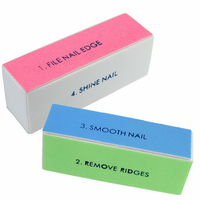 4 Way Professional Nail Art Buffer Block File Polish Beauty Tool